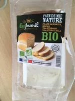 Mängden socker i Pain de mie nature Bio