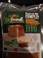 Mängden socker i Pain de mie complet bio