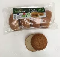 Mängden socker i Burger nature au sésame