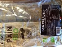 Mängden socker i Pain épeautre