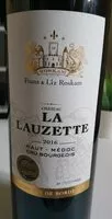 Mängden socker i Vin rouge chateau la lauzette 2016