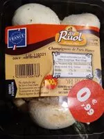 Mängden socker i Champignons de Paris blancs