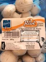 Mängden socker i Champignons de Paris