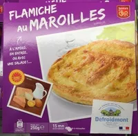 Mängden socker i Flamiche au Maroilles surgelée