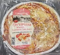 Mängden socker i Ch'ti pizza maroilles tomate jambon