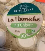 Mängden socker i Flamiche Chevre Bio