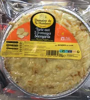 Mängden socker i Tarte aux 3 fromages Savoyards