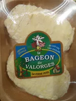 Mängden socker i Le Bageon de Valorges crème ovales