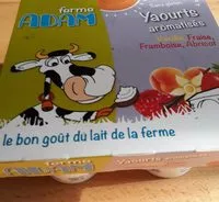 Mängden socker i Yaourts aromatisés