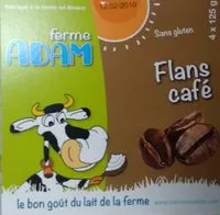 Mängden socker i Flan café 4x125g Ferme Adam