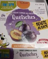 Mängden socker i Yaourt fermier Adam