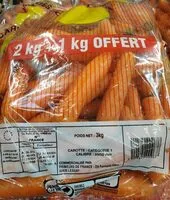 Mängden socker i Carottes