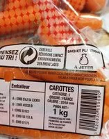 Mängden socker i Carottes