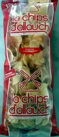 Mängden socker i La chips d'allauch, depuis 1976