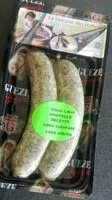 Mängden socker i Saucisse aux herbes ardéchoise