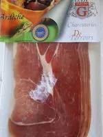 Mängden socker i Jambon sec superieur de l'Ardèche