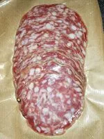 Mängden socker i Rosette pur porc séché tranché