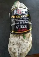 Mängden socker i Saucisson de l'Ardèche