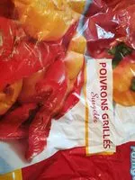Mängden socker i Poivrons grillés