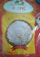 Mängden socker i Riz basmati