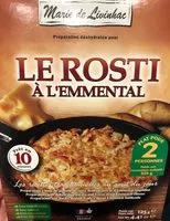 Mängden socker i Rosti Emmental