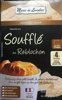 Mängden socker i Soufflé au reblochon