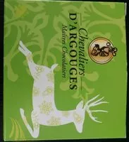 Mängden socker i Tuiles au chocolat noir et pépites de menthe