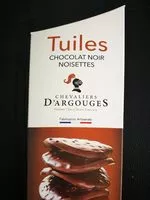 Mängden socker i Tuiles chocolat Noir noisettes