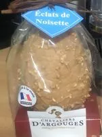 Mängden socker i Oeuf en chocolat blanc au caramel et noisette hachées