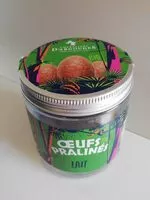 Mängden socker i Œufs Bio pralinés lait