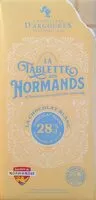 Mängden socker i La Tablette des Normands Chocolat blanc 28%