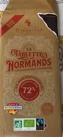 Mängden socker i La tablette des normands Chocolat noir 72%