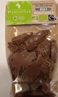 Mängden socker i Chocolat au lait bio -37% cacao
