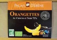 Mängden socker i Orangettes - Lamelles d'écorces d'orange confites enrobées de chocolat noir