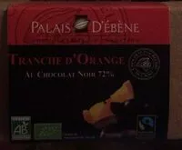 Mängden socker i Tranches d’orange au chocolat noir 72%