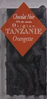 Mängden socker i Orangettes chocolat noir origine Tanzanie Chocolaterie C.D.A.