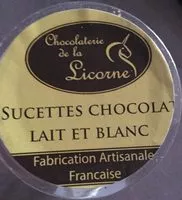 Mängden socker i Sucettes chocolats
