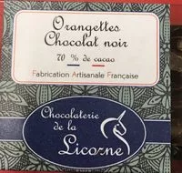 Mängden socker i Orangettes Chocolat noir