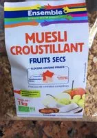 Mängden socker i Muesli croustillant Céréales complètes & fruits secs