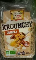 Mängden socker i Krounchy granola miel & noix de pécan