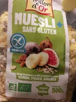 Mängden socker i Muesli+sans gluten Raisin, Figue, Banane