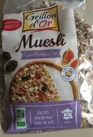 Mängden socker i Muesli + figues pruneaux son