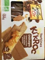 Mängden socker i Tartines kikroc châtaigne