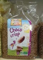 Mängden socker i Choco crisp chocolat