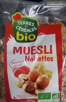 Mängden socker i Muesli noisettes