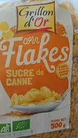 Mängden socker i CORN FLAKES SUCRE CANNE