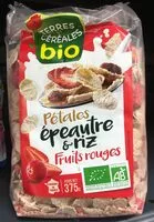 Mängden socker i Pétales épeautre & riz fruits rouges