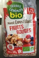 Mängden socker i Muesli croustillant fruits rouges