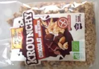 Mängden socker i Krounchy chocolat avoine sans gluten