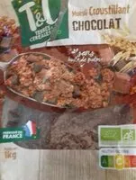 Mängden socker i Muesli croustillant chocolat